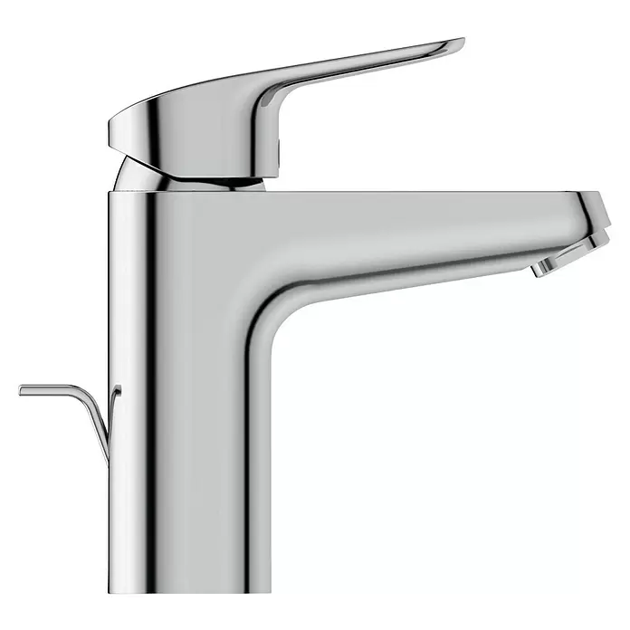 Ideal Standard Ceraflex Waschtischarmatur - Höhe: 15,9 cm, Chrom, Glänzend - Eleganter, moderner Chrom-Wasserhahn mit Einhebelmischer.
