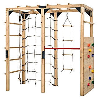 Dječji toranj za igru SwingKing Jack (D x Š x V: 210 x 100 x 215 cm, Smeđa)
