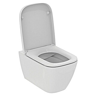 Ideal Standard i.life B Hangend toiletset (Zonder spoelrand, Voorzien van standaardglazuur, Spoelvorm: Diep, Uitlaat toilet: Horizontaal)