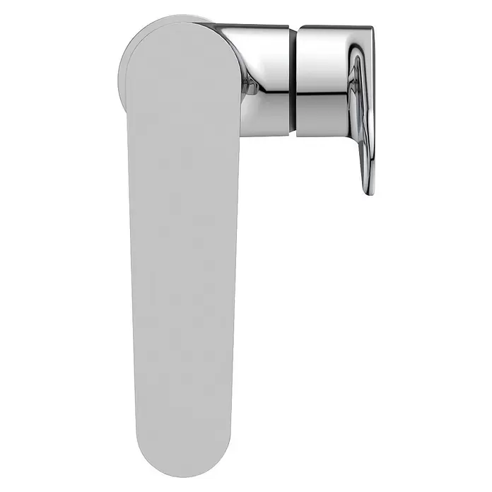 Ideal Standard Cerafine O Waschtischarmatur H155 - Chrom, Glänzend, Ohne Ablaufgarnitur - Glänzender Chrom-Einhebelmischer-Hebel.