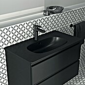 Ideal Standard Cerafine O Waschtischarmatur H120 (Schwarz, Matt, Mit Push-Open Ablaufgarnitur) | BAUHAUS