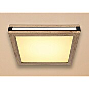 Globo LED-Deckenleuchte Carla (12 W, Warmweiß, Holzoptik, L x B x H: 30 x 30 x 7,5 cm) | BAUHAUS