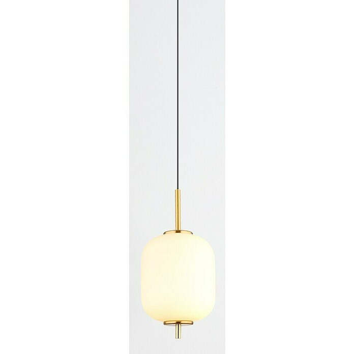 Globo LED-Pendelleuchte Ewald (6 W, Warmweiß, Weiß, Ø x H: 13,5 x 220 cm, 1 Stk.) | BAUHAUS