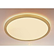 Globo LED-Deckenleuchte rund Sapana (18 W, Warmweiß, Messing, Ø x H: 29,4 cm x 25 mm) | BAUHAUS