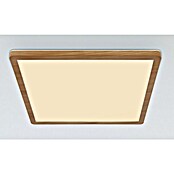 Globo LED-Deckenleuchte Sapana (24 W, Warmweiß, Holzoptik, L x B x H: 42 x 42 x 2,5 cm) | BAUHAUS