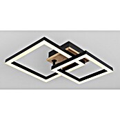 Globo LED stropna svjetiljka Bard  (15 W, D x Š x V: 42 x 31 x 8 cm, Smeđa, Topla bijela) | BAUHAUS