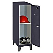Simonrack Simonlocker Taquilla Mini con patas Desmontada (L x An x Al: 50 x 30 x 101,5 cm, Número de baldas: 1 ud., Antracita/Antracita) | BAUHAUS