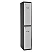 Simonrack Simonlocker Taquilla Tandem Inicial Desmontada (L x An x Al: 50 x 30 x 180 cm, Número de puertas: 2 ud., Antracita/Gris) | BAUHAUS