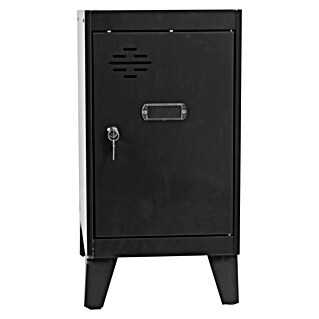 Simonrack Simonlocker Taquilla Mini con patas Desmontada (L x An x Al: 50 x 30 x 57,5 cm, Número de puertas: 1 ud., Antracita/Antracita)