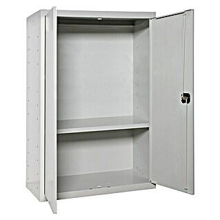 Simonrack Simonlocker Armario metálico Multi Professional Desmontado (L x An x Al: 40 x 80 x 90 cm, Gris/Gris, Número de baldas: 1 ud.)