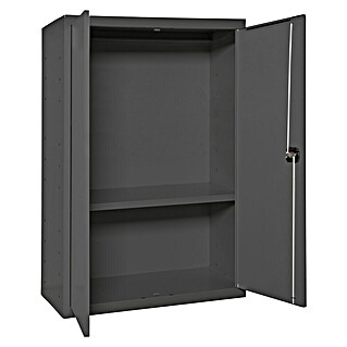 Simonrack Simonlocker Armario metálico Multi Professional (L x An x Al: 40 x 80 x 90 cm, Número de puertas: 2 ud., Antracita/Antracita)