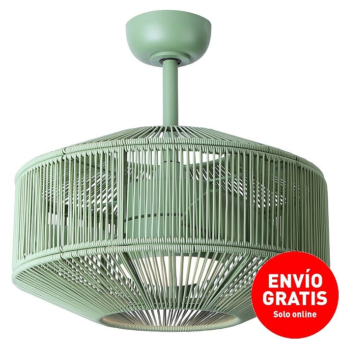 Sulion Ventilador de techo Jade (Verde, 52,5 cm, 18 W) | BAUHAUS