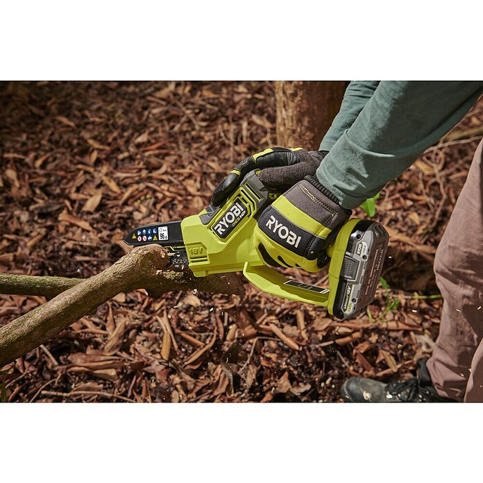 Ryobi ONE+HP Accutakkenzaag RY18PSX15A-120T (18 V, 2 Ah, Li-ion, 1 accu, Lengte zaagblad: 15 cm) | BAUHAUS