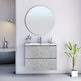 Artysan Conjunto de mueble de baño Kira (80 cm, Creta claro, 3 pzs.)