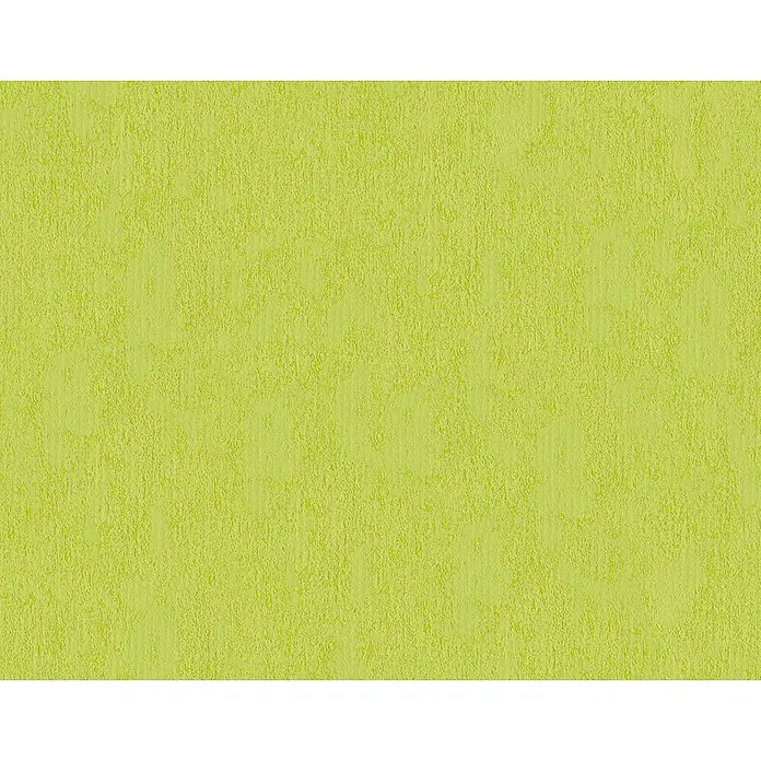 A.S. Création Vliestapete - Grün, Uni, 10,05 x 0,53 m - Nahaufnahme einer strukturierten, hellgrünen Oberfläche, die eine organische und natürliche Ästhetik vermittelt. Ideal für moderne Raumgestaltungen.