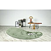 Fellteppich Happy (Jade, 230 x 160 cm, Oval, 100 % Polyester (Flor)) | BAUHAUS