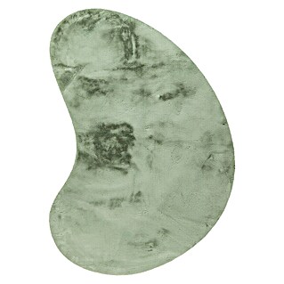 Fellteppich Happy (Jade, 230 x 160 cm, Oval, 100 % Polyester (Flor))