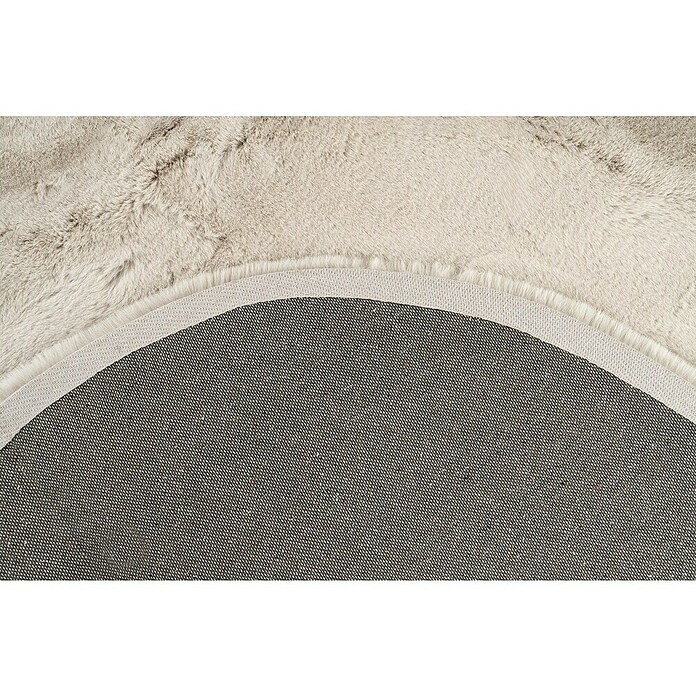 Fellteppich Happy (Light Taupe, 230 x 160 cm, Oval, 100 % Polyester (Flor)) | BAUHAUS