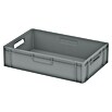 BAUHAUS Eurobox (27 l, L x B x H: 60 x 40 x 15 cm, Geschlossen, Grau) | BAUHAUS