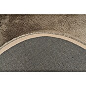 Fellteppich Happy (Taupe, 230 x 160 cm, Oval, 100 % Polyester (Flor)) | BAUHAUS