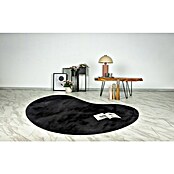 Fellteppich Happy (Graphit, 230 x 160 cm, Oval, 100 % Polyester (Flor)) | BAUHAUS