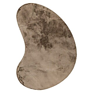 Fellteppich Happy (Taupe, 230 x 160 cm, Oval, 100 % Polyester (Flor))