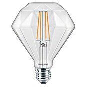 Philips Bombilla LED Modern Deco (5 W, E27, Color de luz: Blanco cálido, Intensidad regulable, Diamante)