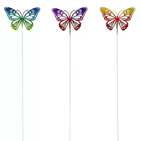 Gartenstecker Schmetterling