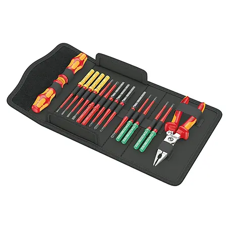 Wera Kraftform Kompakt Schraubendreher-Set VDE 17 extra slim 1 Tool Finder