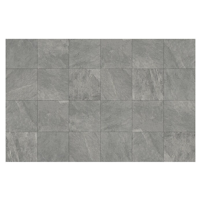 Terrassenfliese Museo (B x L: 60 x 60 cm, Grau)