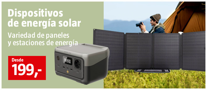 Dispositivos de energía solar
