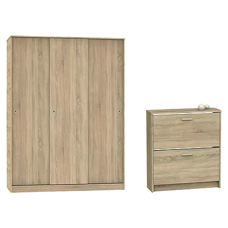 Muebles Pitarch Tibet Armario de puertas correderas y zapatero