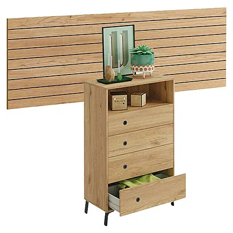Muebles Pitarch Camila Cabecero de cama con cómoda