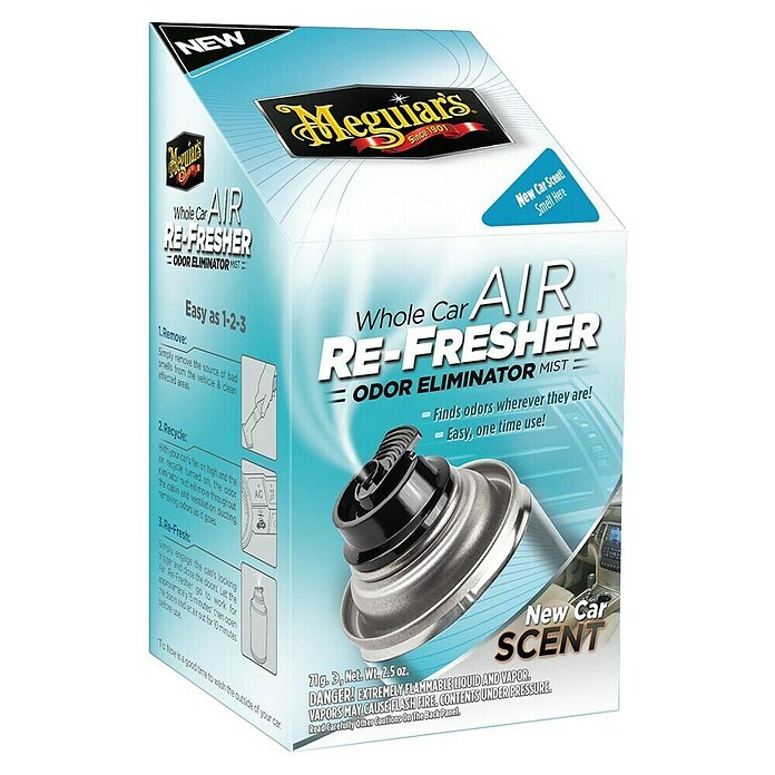 Meguiar’s Whole Car Air Re-fresher – New Car