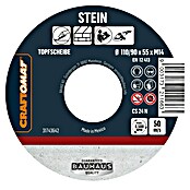 Craftomat Brusni kotač CS24N  (Prikladno za: Kamen, Maksimalna radna brzina: 90 m/s) | BAUHAUS