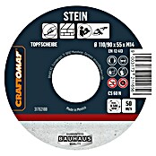 Craftomat Brusni kotač CS60N  (Prikladno za: Kamen, Maksimalna radna brzina: 50 m/s) | BAUHAUS