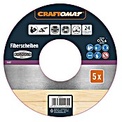 Craftomat Fiberschijven (Diameter: 180 mm, Korreling: 24, 5 st.) | BAUHAUS