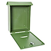 Arregui Classic Buzón de pared E-107 (L x An x Al: 27 x 11 x 34,6 cm, Verde, Plástico) | BAUHAUS