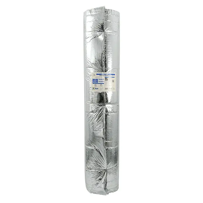 Bur2000 Aislamiento reflexivo Termoreflex 19 - 10 x 1,5 m, 15 m² - Rollo de aislamiento térmico Air-PUR Termic V9, ideal para un aislamiento eficiente y ahorro de energía. Resistente y fácil de manejar.