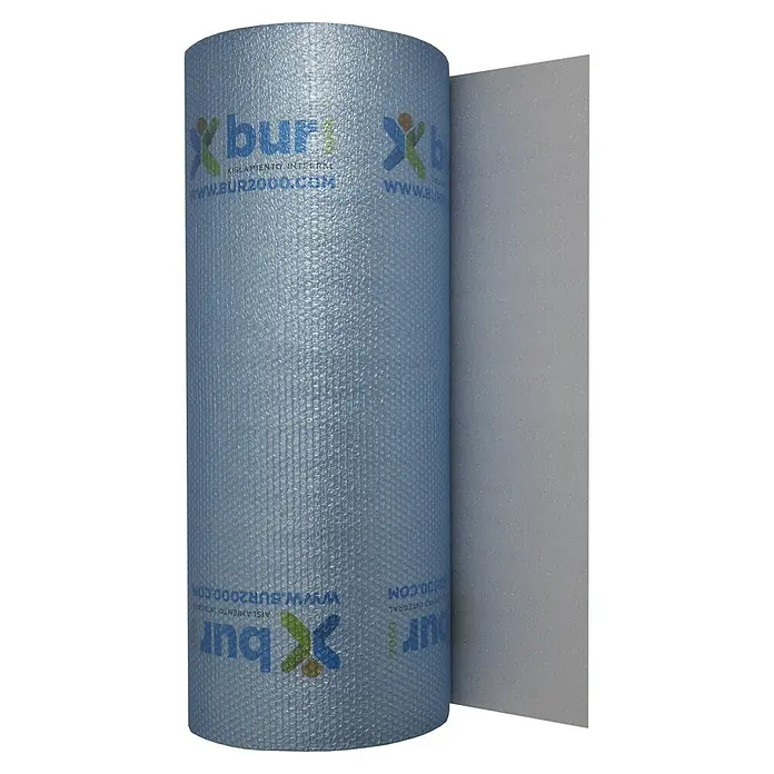 Bur2000 Aislamiento reflexivo Termoreflex S-YC - 30 x 1,2 m, 36 m² - El rollo de aislamiento BUR reflectante flexible ofrece una excelente resistencia térmica para diversas aplicaciones.