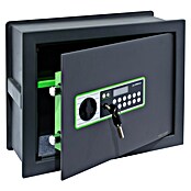 Arregui Caja fuerte empotrable Supra (L x An x Al: 25 x 42 x 32 cm, Negro/Verde, 11 l) | BAUHAUS