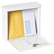 Arregui Buzón de correo Chance (L x An x Al: 100 x 312 x 245 mm, Acero, Blanco) | BAUHAUS