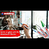 Edding Glasboard Marker 90 (Strichstärke: 2 mm - 3 mm, Weiß) | BAUHAUS