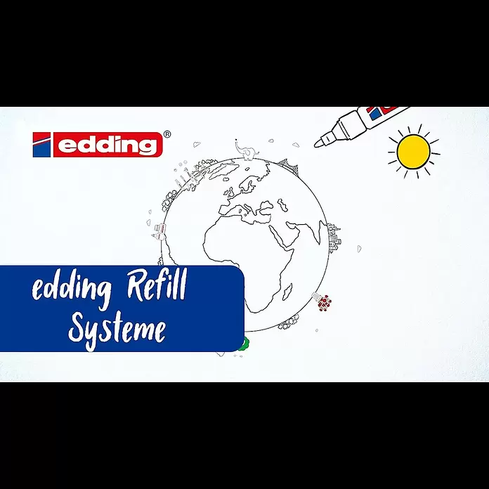 Edding Whiteboardmarker 250Strichstärke: 1,5 mm - 3 mm, Schwarz/Rot/Blau/Grün Product