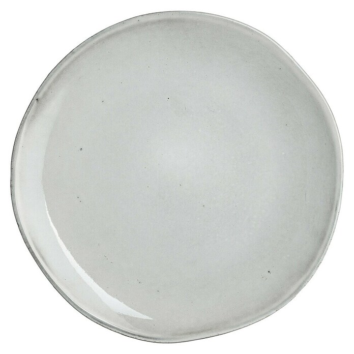 Teller Tabo (1 Stk., Ø x H: 26,5 x 3 cm, Keramik, Grau)