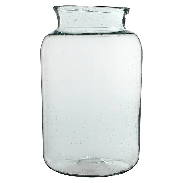 Vase Vienne - Ø x H: 23 x 40 cm, Glas, Transparent - Leeres Einmachglas aus Klarglas mit breiter Öffnung und abgerundeter Form. Perfekt zum Einmachen, Aufbewahren oder als dekoratives Element.