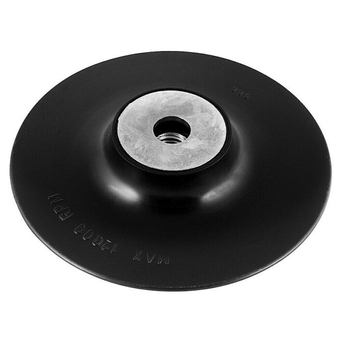Craftomat Gumijasti podložni disk  (Premer diska: 125 mm, Navoj M14) | Ščetke in ostali pribor | Dodatki za kotne brusilnike | Dodatna oprema za stroje | Orodja in stroji | Izdelki | BAUHAUS