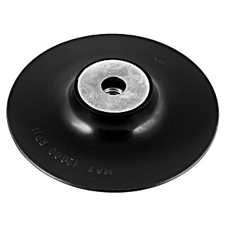 Craftomat Gummi-Stützteller (Durchmesser Scheibe: 125 mm, M14 Gewinde)