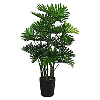 Kunstpflanze Philodendron (Höhe: 120 cm, Grün, Kunststoff)