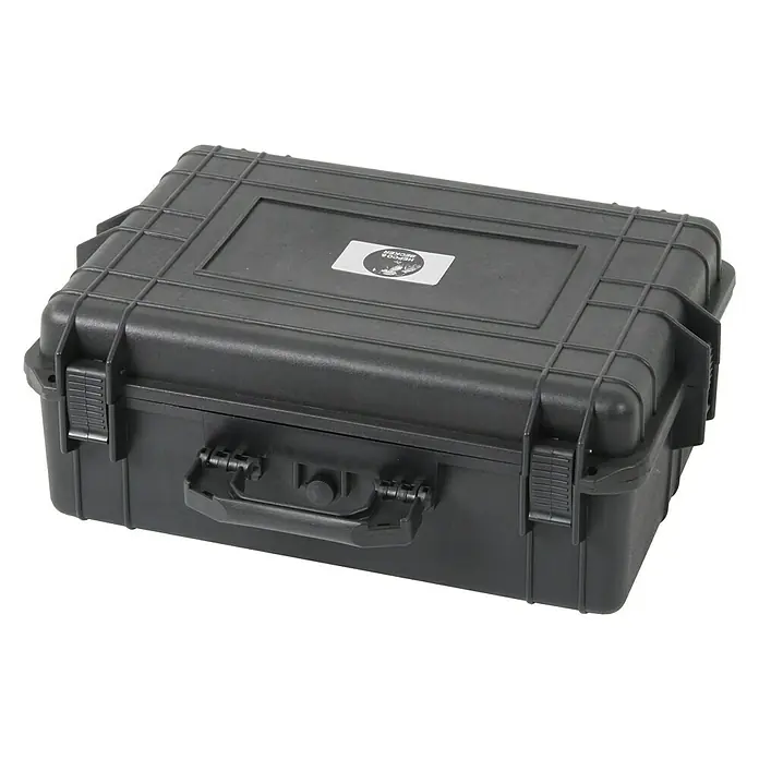 Hepco & Becker Werkzeugkoffer Solid 5625 - L x B x H: 435 x 515 x 225 mm - Schwarzer Hartschalenkoffer mit Griff und Verschlüssen für sicheren Transport, ideal zum Schutz empfindlicher Geräte und Ausrüstung.